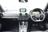 USED 2019 19 AUDI S3 2.0 TFSI Black Edition Sportback 5dr Petrol S Tronic quattro Euro 6 (s/s) (300 ps) PAN ROOF / DIGITAL DASH / B&O