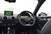 USED 2019 19 AUDI S3 2.0 TFSI Black Edition Sportback 5dr Petrol S Tronic quattro Euro 6 (s/s) (300 ps) PAN ROOF / DIGITAL DASH / B&O