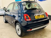 USED 2019 19 FIAT 500 1.2 Lounge Hatchback 3 Door Petrol Manual Euro 6 (s/s) (69 bhp) ULEZ EURO 6 SAT NAV PAN ROOF