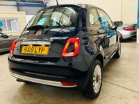 USED 2019 19 FIAT 500 1.2 Lounge Hatchback 3 Door Petrol Manual Euro 6 (s/s) (69 bhp) ULEZ EURO 6 SAT NAV PAN ROOF