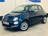 USED 2019 19 FIAT 500 1.2 Lounge Hatchback 3 Door Petrol Manual Euro 6 (s/s) (69 bhp) ULEZ EURO 6 SAT NAV PAN ROOF