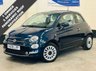 USED 2019 19 FIAT 500 1.2 Lounge Hatchback 3 Door Petrol Manual Euro 6 (s/s) (69 bhp) ULEZ EURO 6 SAT NAV PAN ROOF