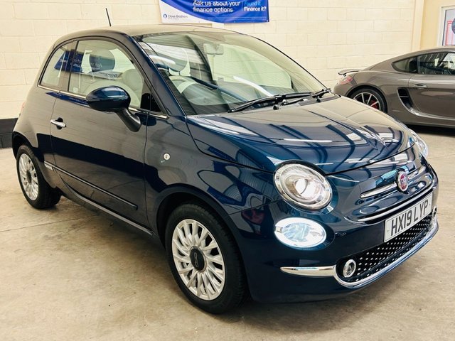 2019 19 Fiat 500 1.2 Lounge Hatchback 3 Door Petrol Manual Euro 6 (s/s) (69 bhp)