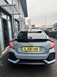 USED 2018 P HONDA CIVIC 1.0 VTEC Turbo SR Hatchback 5dr Petrol CVT Euro 6 (s/s) (126 ps) 