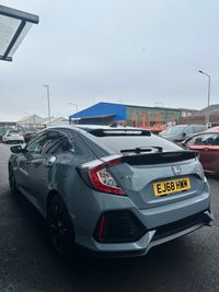 USED 2018 P HONDA CIVIC 1.0 VTEC Turbo SR Hatchback 5dr Petrol CVT Euro 6 (s/s) (126 ps) 