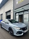 USED 2018 P HONDA CIVIC 1.0 VTEC Turbo SR Hatchback 5dr Petrol CVT Euro 6 (s/s) (126 ps) 