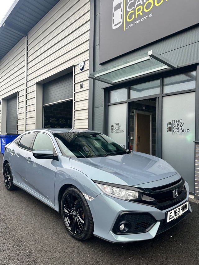 2018 P Honda Civic 1.0 VTEC Turbo SR Hatchback 5dr Petrol CVT Euro 6 (s/s) (126 ps)