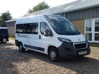 USED 2017 17 PEUGEOT BOXER 2.2 HDi 335 Panel Van 5dr Diesel Manual L2 H2 Euro 5 (130 ps) www.suffolkcarcentre.co.uk - Located a Reydon
