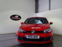 USED 2011 61 VOLKSWAGEN GOLF 2.0 TSI GTI (Leather) Hatchback 5dr Petrol Manual Euro 5 (210 ps) SAT NAV LEATHER CRUISE PARK SENSORS HEATED SEATS