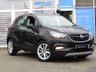 USED 2018 68 VAUXHALL MOKKA X 1.4i Turbo ecoTEC Active SUV 5dr Petrol Manual Euro 6 (s/s) (140 ps) Finished in MINERAL BLACK with contrasting grey cloth trim. This is one of the most popular in the compact SUV market together with its premium package, its a must have family suv. Features also include Apple Play,  DAB radio, B/Tooth, Cruise Control, Park Sensors, 18-inch alloy wheels, LED daytime running lights and much more. Dealer Serviced at 7085 miles, 9337 miles, 12642 miles, 17887 miles and on arrival at 24642 miles.