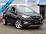 USED 2018 68 VAUXHALL MOKKA X 1.4i Turbo ecoTEC Active SUV 5dr Petrol Manual Euro 6 (s/s) (140 ps) Finished in MINERAL BLACK with contrasting grey cloth trim. This is one of the most popular in the compact SUV market together with its premium package, its a must have family suv. Features also include Apple Play,  DAB radio, B/Tooth, Cruise Control, Park Sensors, 18-inch alloy wheels, LED daytime running lights and much more. Dealer Serviced at 7085 miles, 9337 miles, 12642 miles, 17887 miles and on arrival at 24642 miles.