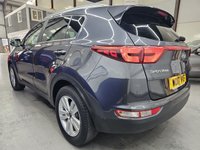 USED 2017 17 KIA SPORTAGE 1.6 GDi 2 SUV 5dr Petrol Manual Euro 6 (s/s) (130 bhp) Satellite Navigation, Android Auto, 1 Owner From New