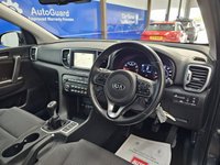 USED 2017 17 KIA SPORTAGE 1.6 GDi 2 SUV 5dr Petrol Manual Euro 6 (s/s) (130 bhp) Satellite Navigation, Android Auto, 1 Owner From New