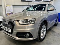 USED 2013 63 AUDI Q3 2.0 TDI S line SUV 5dr Diesel Manual Euro 5 (s/s) (140 ps) P.Sensors,Bluetooth,&pound;4k Extras