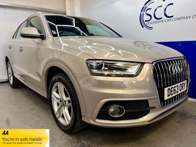 2013 63 Audi Q3 2.0 TDI S line SUV 5dr Diesel Manual Euro 5 (s/s) (140 ps)