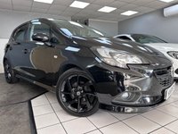 USED 2019 69 VAUXHALL CORSA 1.4i SRi VX Line Nav Black Hatchback 5dr Petrol Manual Euro 6 (s/s) (90 ps) CarPlay  17" AlloysCruise Ctrl