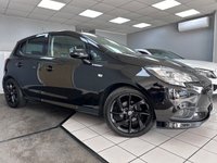 USED 2019 69 VAUXHALL CORSA 1.4i SRi VX Line Nav Black Hatchback 5dr Petrol Manual Euro 6 (s/s) (90 ps) CarPlay  17" AlloysCruise Ctrl