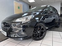 USED 2019 69 VAUXHALL CORSA 1.4i SRi VX Line Nav Black Hatchback 5dr Petrol Manual Euro 6 (s/s) (90 ps) CarPlay  17" AlloysCruise Ctrl
