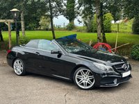 USED 2016 61 MERCEDES-BENZ E CLASS 3.0 E350d V6 AMG Line Edition Cabriolet 2dr Diesel G-Tronic+ Euro 6 (s/s) (258 ps) 
