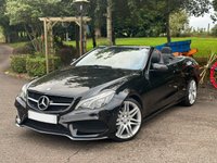 USED 2016 61 MERCEDES-BENZ E CLASS 3.0 E350d V6 AMG Line Edition Cabriolet 2dr Diesel G-Tronic+ Euro 6 (s/s) (258 ps) 