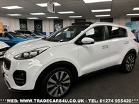 USED 2017 17 KIA SPORTAGE KIA SPORTAGE 1.7 CRDi 3 16V DCT 7 SPEED AUTO 4WD EURO 6 UK DELIVERY FLAT FEE &pound;175 (SUBJECT TO DEAL) *OVER 100 IMAGES ON OUR WEBSITE*BESPOKE FINANCE ARRANGED*PART EXCHANGE WELCOME*ALL VEHICLES HPI CLEAR