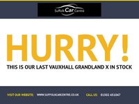 USED 2019 69 VAUXHALL GRANDLAND X 2.0 Turbo D SRi Nav SUV 5dr Diesel Auto Euro 6 (s/s) (177 ps) www.suffolkcarcentre.co.uk - Located at Ilketshall