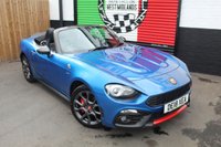 USED 2018 18 ABARTH 124 SPIDER 1.4 MultiAir Convertible 2dr Petrol Manual Euro 6 (170 ps) FINISHED IN ISOLA D'ELBA