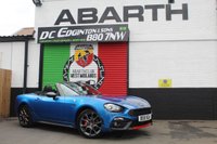 USED 2018 18 ABARTH 124 SPIDER 1.4 MultiAir Convertible 2dr Petrol Manual Euro 6 (170 ps) FINISHED IN ISOLA D'ELBA