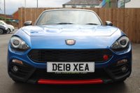 USED 2018 18 ABARTH 124 SPIDER 1.4 MultiAir Convertible 2dr Petrol Manual Euro 6 (170 ps) FINISHED IN ISOLA D'ELBA