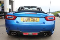 USED 2018 18 ABARTH 124 SPIDER 1.4 MultiAir Convertible 2dr Petrol Manual Euro 6 (170 ps) FINISHED IN ISOLA D'ELBA