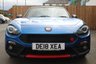 USED 2018 18 ABARTH 124 SPIDER 1.4 MultiAir Convertible 2dr Petrol Manual Euro 6 (170 ps) FINISHED IN ISOLA D'ELBA