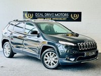 USED 2016 16 JEEP CHEROKEE 2.2 MultiJetII Limited SUV 5dr Diesel Auto 4WD Euro 6 (s/s) (200 ps) REV CAM HEATD SEATS