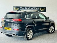 USED 2016 16 JEEP CHEROKEE 2.2 MultiJetII Limited SUV 5dr Diesel Auto 4WD Euro 6 (s/s) (200 ps) REV CAM HEATD SEATS