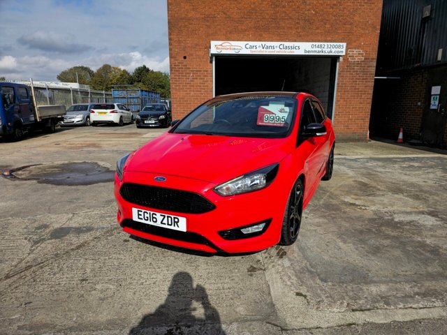2016 16 Ford Focus 2.0 ZETEC S TDCI RED EDITION 5d 148 BHP