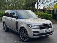 USED 2015 15 LAND ROVER RANGE ROVER 3.0 TD V6 Vogue SUV 5dr Diesel Auto 4WD Euro 5 (s/s) (258 ps) 