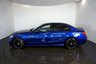 USED 2021 21 MERCEDES-BENZ C-CLASS 2.0 C300d AMG Line Edition-FINISHED IN BRILLIANT BLUE WITH BLACK LEATHER UPHOLSTERY-SMARTPHONE INTEGRATION PACKAGE-REVERSE CAMERA-ACTIVE PARK ASSIST-ELECTRIC MEMORY SEATS-MEMORY PACKAGE-CRUISE CONTROL-DAB RADIO-AMBIENT LIGHTING-AUTOMATIC HIGH BEAM ASSIST-DYNAMIC LED HEADLIGHTS-HEATED SEATS-KEYLESS START-NIGHT PACKAGE-19
