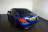 USED 2021 21 MERCEDES-BENZ C-CLASS 2.0 C300d AMG Line Edition-FINISHED IN BRILLIANT BLUE WITH BLACK LEATHER UPHOLSTERY-SMARTPHONE INTEGRATION PACKAGE-REVERSE CAMERA-ACTIVE PARK ASSIST-ELECTRIC MEMORY SEATS-MEMORY PACKAGE-CRUISE CONTROL-DAB RADIO-AMBIENT LIGHTING-AUTOMATIC HIGH BEAM ASSIST-DYNAMIC LED HEADLIGHTS-HEATED SEATS-KEYLESS START-NIGHT PACKAGE-19