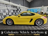USED 2014 64 PORSCHE CAYMAN 2.7 981 Coupe 2dr Petrol PDK Euro 6 (s/s) (275 ps) BEAUTIFULLY PRESENTED IN RACING YELLOW WITH EXTENSIVE SERVICE HISTORY & 12 MONTHS MOT