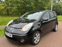 USED 2008 57 NISSAN NOTE 1.6 16V Tekna Hatchback 5dr Petrol Auto Euro 4 (110 ps) AUTOMATIC-BLUETOOTH-AUX