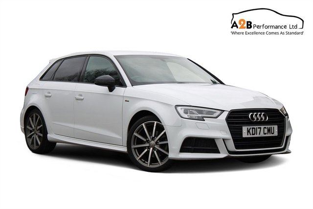 2017 17 Audi A3 1.4 TFSI BLACK EDITION 5d 148 BHP