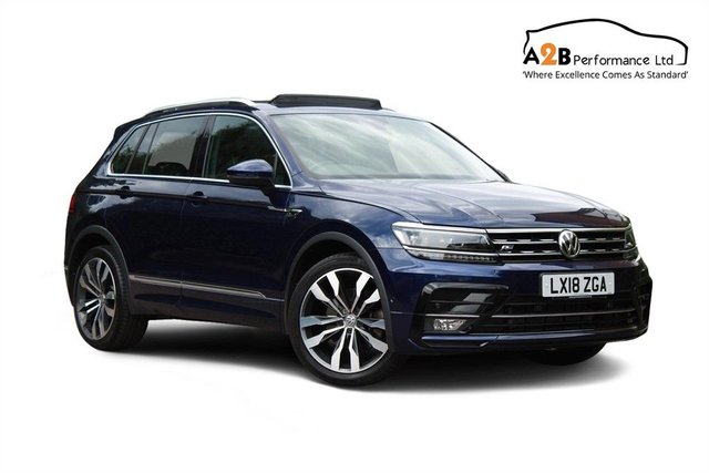 2018 18 Volkswagen Tiguan 2.0 R LINE TSI BMT 4MOTION DSG 5d 177 BHP