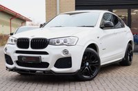 USED 2017 17 BMW X4 XDRIVE30D 3.0 M SPORT  M SPORT PRO HEAD UP
