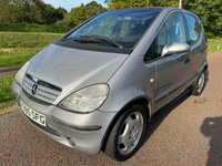 USED 1999 T MERCEDES-BENZ A-CLASS 1.4 A140 Elegance Hatchback 5dr Petrol Automatic (180 g/km, 82 bhp) BLUETOOTH-AUX-USB
