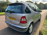USED 1999 T MERCEDES-BENZ A-CLASS 1.4 A140 Elegance Hatchback 5dr Petrol Automatic (180 g/km, 82 bhp) BLUETOOTH-AUX-USB