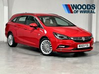 USED 2019 69 VAUXHALL ASTRA 1.4i Turbo GPF Elite Nav Sports Tourer 5dr Petrol Auto Euro 6 (s/s) (150 ps) 17"ALLOYS+SAT NAV+HEATED SEATS