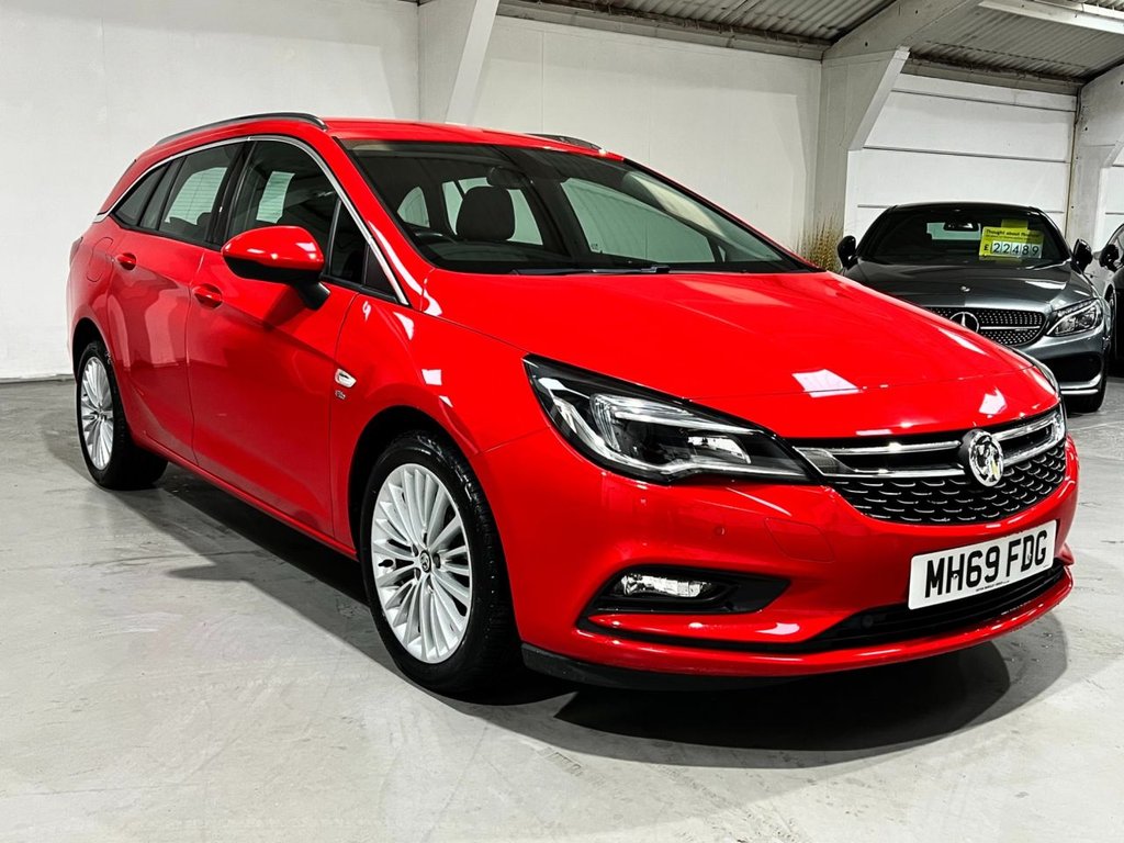 USED 2019 69 VAUXHALL ASTRA 1.4i Turbo GPF Elite Nav Sports Tourer 5dr Petrol Auto Euro 6 (s/s) (150 ps) 17"ALLOYS+SAT NAV+HEATED SEATS