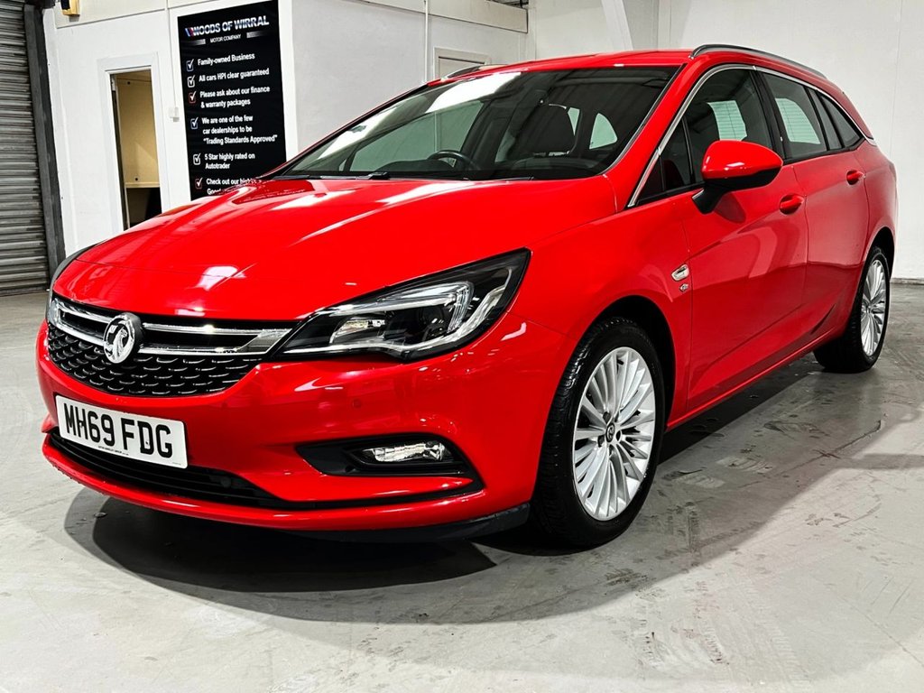 USED 2019 69 VAUXHALL ASTRA 1.4i Turbo GPF Elite Nav Sports Tourer 5dr Petrol Auto Euro 6 (s/s) (150 ps) 17"ALLOYS+SAT NAV+HEATED SEATS