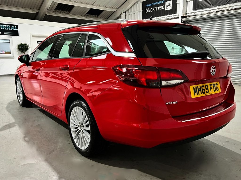 USED 2019 69 VAUXHALL ASTRA 1.4i Turbo GPF Elite Nav Sports Tourer 5dr Petrol Auto Euro 6 (s/s) (150 ps) 17"ALLOYS+SAT NAV+HEATED SEATS