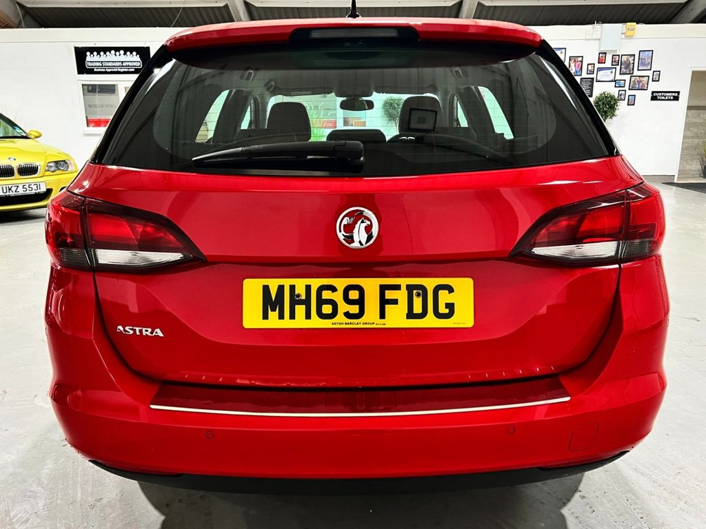 USED 2019 69 VAUXHALL ASTRA 1.4i Turbo GPF Elite Nav Sports Tourer 5dr Petrol Auto Euro 6 (s/s) (150 ps) 17"ALLOYS+SAT NAV+HEATED SEATS