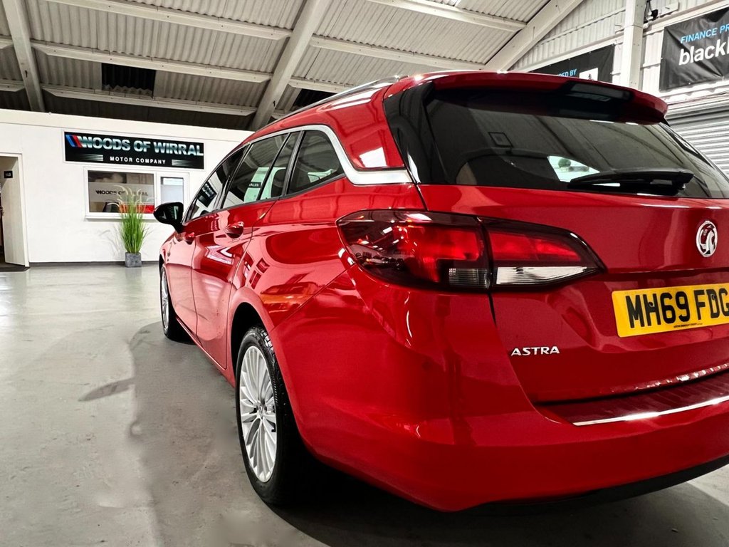 USED 2019 69 VAUXHALL ASTRA 1.4i Turbo GPF Elite Nav Sports Tourer 5dr Petrol Auto Euro 6 (s/s) (150 ps) 17"ALLOYS+SAT NAV+HEATED SEATS